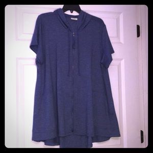 Logo Lounge Lori Goldstein 1X cardigan hoodie